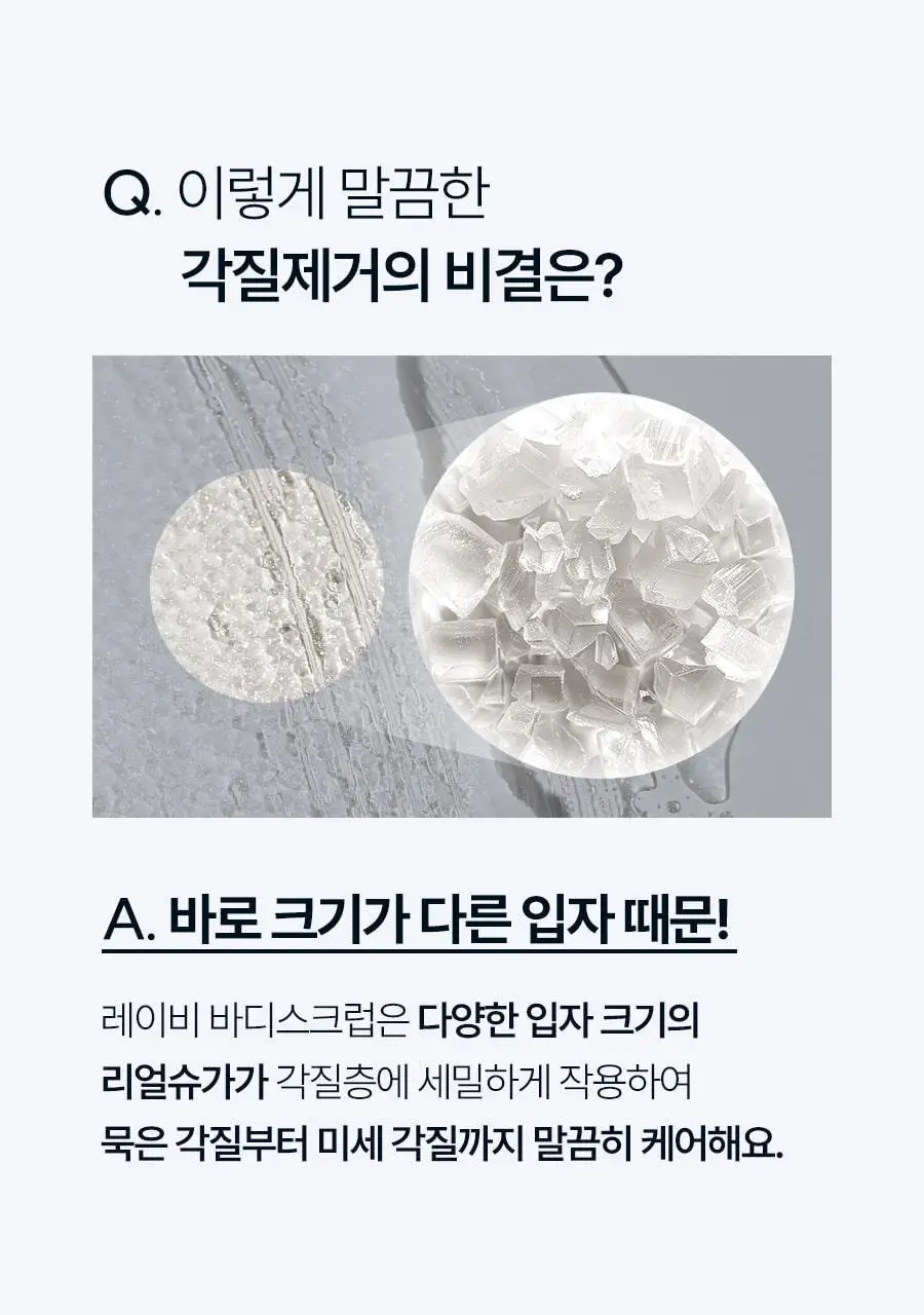 [왁싱샵 추천템] 저자극 레이비 퍼퓸 바디스크럽 400g 기획 및 단품 3종 택1(기획/산양유/라벤더) 상세페이지 21
